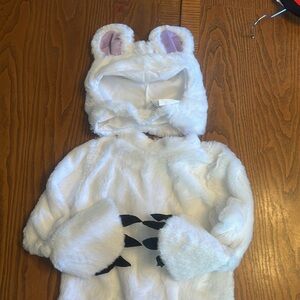 Toddler polar bear costume.